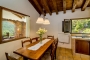 Kitchen with dining table for 8